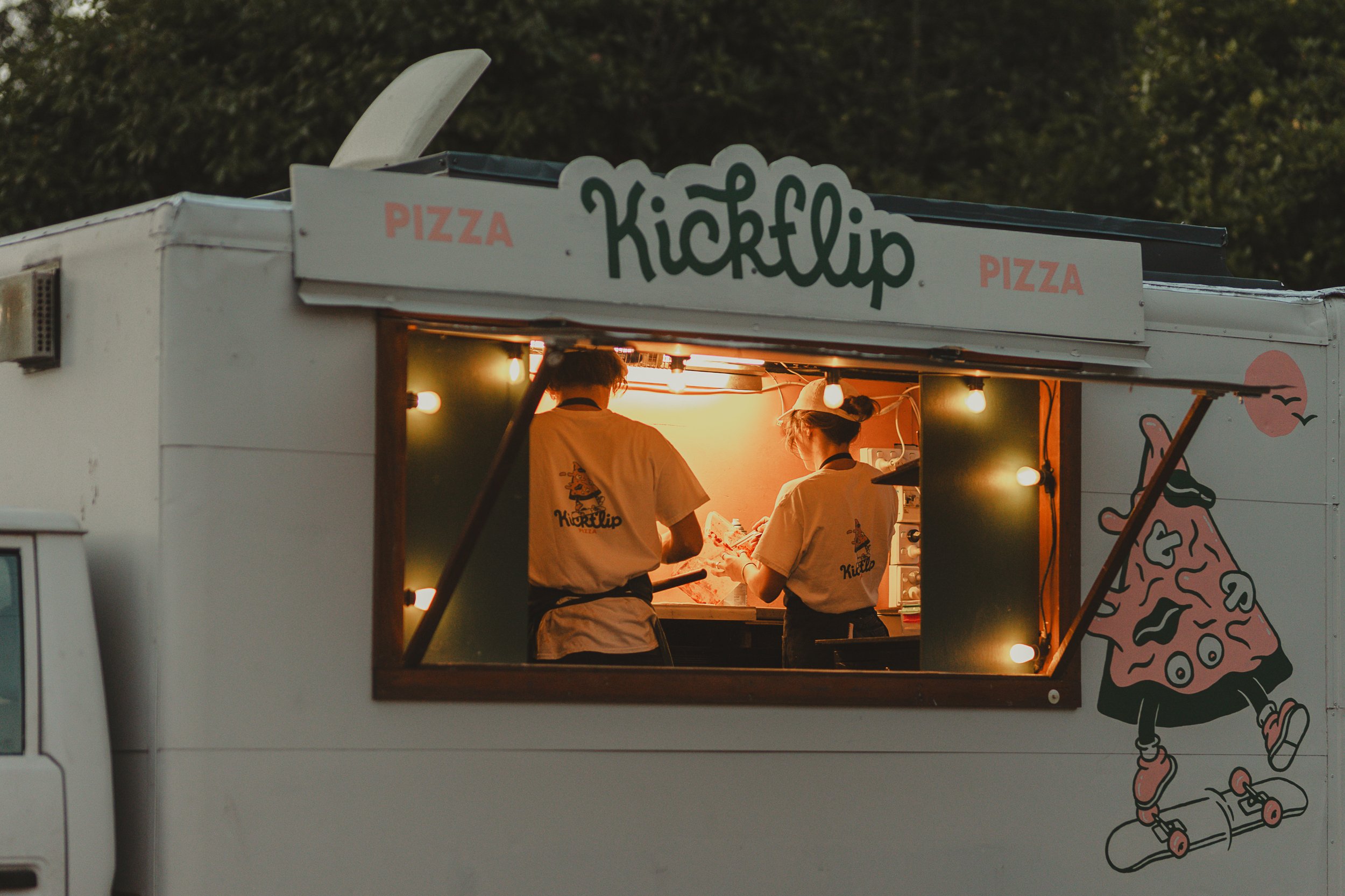 Pizza food truck